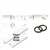 S212-QL EQUIVALENT COMBO KIT LAMP QUARTZ SLEEVE O-RINGS FOR THE SQ-PA AND VT-1