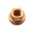 NUT M8 FLANGE COPPER COATED WO12MM