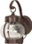 1 LIGHT 11 INCH WALL LANTERN ONION LANTERN WITH CLEAR SEED GLASS COLOR RETAIL PACKAGING OLD BRONZE