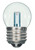 1.2 WATT LED S11 CLEAR 2700K MEDIUM BASE 120 VOLTS