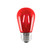 LED2S14REDFIL 2-WATT LED S14 SIGN BULB 10W EQUIVALENT MEDIUM BASE RED