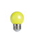 LEDG14Y 1 WATT AMBIENT LED COLOR LIGHT G14 BULB MEDIUM BASE YELLOW