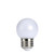 LEDG14W 1 WATT AMBIENT LED COLOR LIGHT G14 BULB MEDIUM BASE WHITE