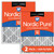 12X24X4 2 PACK NORDIC PURE MERV 15+ MPR 2800 FILTER ACTUAL SIZE 11.5 X 23.38 X 3.63 MADE IN USA IN-BBKV6