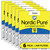 14X27X1 6 PACK NORDIC PURE MERV 10 MPR 1000 FILTER ACTUAL SIZE 14 X 27 X 0.75 MADE IN USA IN-BFC89