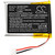 240MAH 0.89WH LI-POLYMER BATTERY IN-921U5