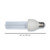 AMPS: 0.125 - BASE: E26 MEDIUM SCREW, 1-INCH DIAMETER  (E27) - BULBFINISH: 254 NM - LIFE: 9000 - MOLIN: 7.25 - VOLTS: 120 - WATTS: 15