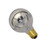 AMPS: 1.250 - BASE: E26 MEDIUM SCREW, 1-INCH DIAMETER  (E27) - BULBFINISH: CLEAR SILVER BOWL - BULBSHAPE: P25 - LIFE: 200 - LUMENS: 2100 - MOLIN: 4.75 - VOLTS: 120 - WATTS: 150