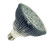 BASE: E26 MEDIUM SCREW, 1-INCH DIAMETER  (E27) - BULBSHAPE: PAR38 - LIFE: 20000 - WATTS: 15