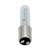 AMPS: 1.250 - BASE: BA15D  DOUBLE CONTACT BAYONET 15MM DIAMETER - BULBFINISH: CLEAR - BULBSHAPE: T4 - COLORTEMP: 3000 - LIFE: 2000 - LUMENS: 2400 - MOLIN: 2.25 - VOLTS: 120 - WATTS: 150