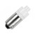 BASE: BA9S  SINGLE CONTACT BAYONET, 9MM DIAMETER - BULBFINISH: CLEAR - BULBSHAPE: T3.25 - LIFE: 30000 - MOLIN: 1.10 - VOLTS: 120