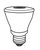 10W P20 DIMMABLE 35KFL