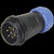 IN-LINE CABLE SOCKETMATE WITH SP2910CABLE OD II 13-16MM 7 CONTACTS CONNECTOR CATEGORY RECEPTACLE CON TACT GENDER MALE