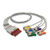 Replacement: 5 lead, IntelliVue, Grabber, 0.9m , AHA, Chest lead, Reusable Replacement