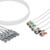 Replacement: 5 lead, TruLink, Grabber, 0.9m , AHA, Reusable Replacement