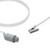 Replacement: Adult, Ear clip, 3.0m, GE-Trusignal, Reusable