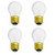 Interlight 40 Watt replacement for 60W A15 Medium Base Frosted Incandescent Replacement Light Bulb 120V Home Lighting