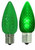 LED .35W C9 120130V GREEN E17