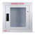 Large AED Wall Cabinet with Keyed Alarm for Medical Storage