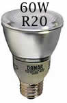 60 Watt R20 Flood Light Bulb