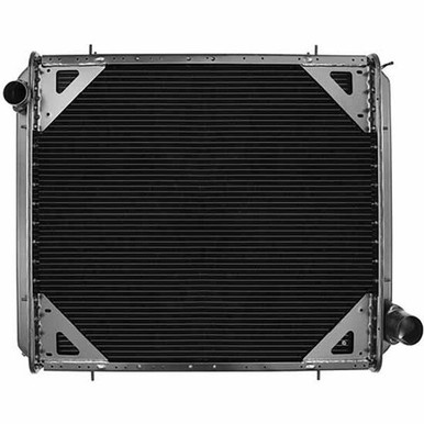 FREIGHTLINER CLASSIC XL 132 YEAR 2000 COPPER BRASS 4 ROW RADIATOR W OUT ...