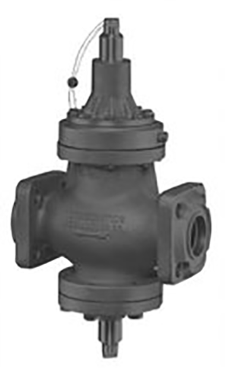 A406A320B4X00X0XNX - 1-1/4" A4AK Regulator With Reseating Relief, Less Flanges