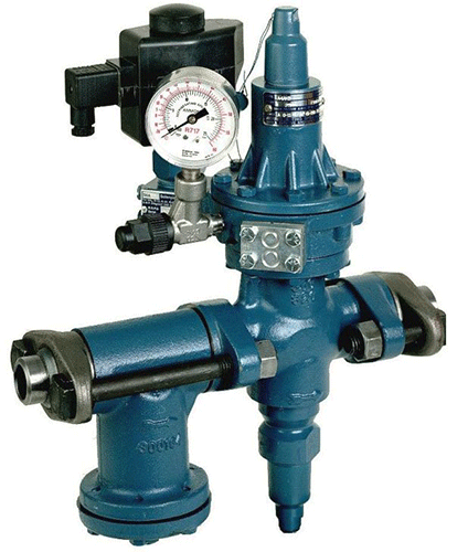 A408A250B4X00X0XNX - 1" A4AKB Regulator With Reseating Relief And Electric Wide Opening, Less Flanges And Coil