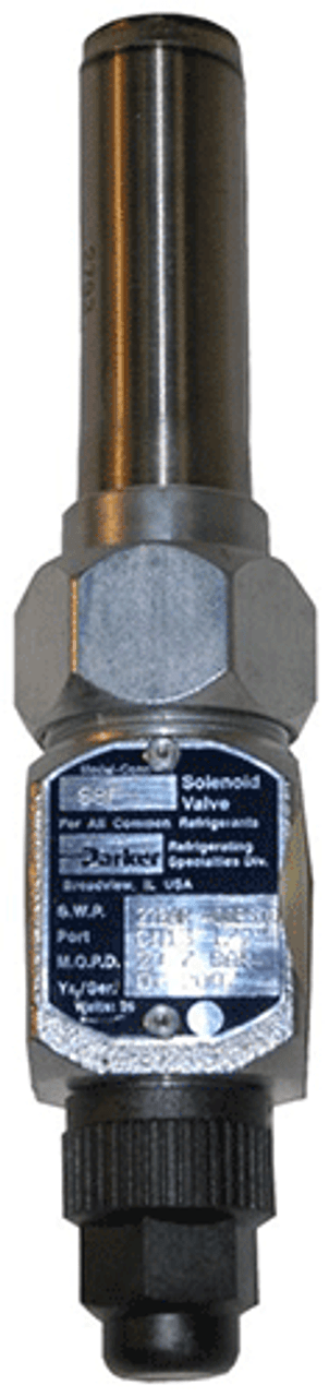 S8F13YX00X04S - 1/2" S8F Solenoid Valve With Strainer And 1/2" CK4-2 Check Valve, Less Flanges And Coil