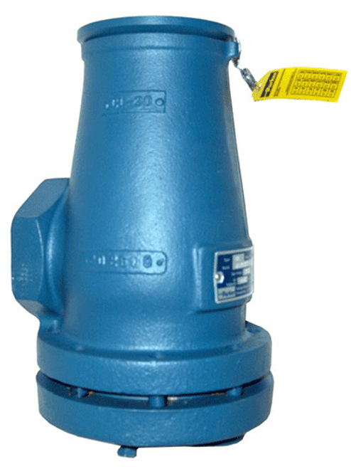 H5-200 - 1-1/4" X 2" Relief Valve, 200 PSI