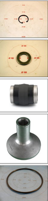 580B0240G11 - Kit, Assy, Sliding Button, 5 & 6" SSCS