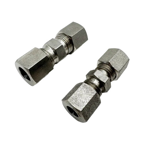 Straight Compression Unions — Stainless Steel