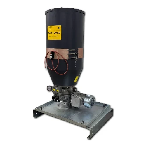 ILC TWIN Electric Dual Line Lubrication Pump with 100 kg Grease Reservoir