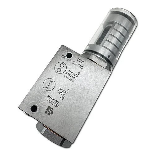 ILC DR5 Adjustable Dual Line Valve 0.5–24 cc per Cycle (5N.R5.BD)
