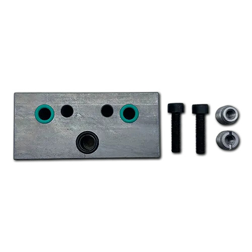 Dual Line Air-Oil Intermediate Base Element 1/4" NPTF