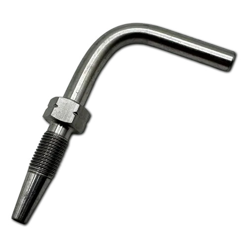 Hose Studs 90° - Stainless for 8.6 mm OD High-Pressure Hose