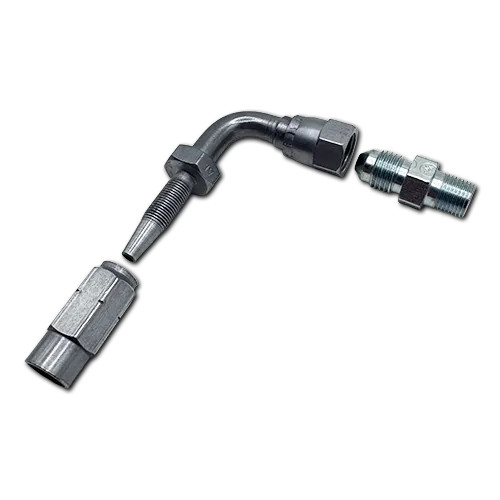 90° JIC Assembly with Threaded Sleeve