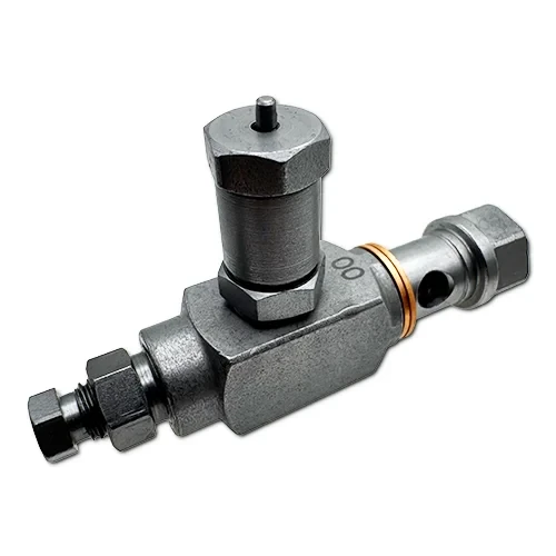ILC CL-43 adjustable oil metering valve for CL manifold blocks used in CM-CL volumetric lubrication systems.