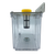 LubeTool A72.079265 3.6 L Transparent Polyester MQL Reservoir without Low-Level Switch - left side