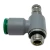 LubeTool A92.106118 MQL Air Adjustment Fitting with 1/8 Inch Thread and 8 mm Push-In Connection