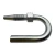 180° Hose Stud for 8.6 mm HP Lubrication Hose - 6 mm Connection | SKU: 3513-110