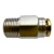 ILC straight push-in fitting with 6 mm connection and M12x1 male thread