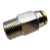 ILC straight push-in fitting with 6 mm connection and M12x1 male thread