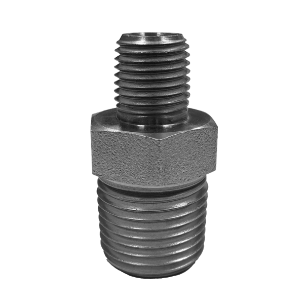 Coupler Nipple 1/2" NPTM  x 1/4" NPTM  