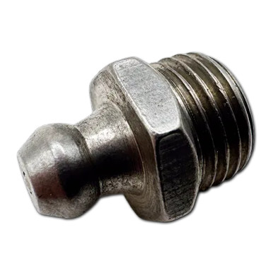 Metric Male Thread Straight Elbow Type Oil Zerk Fitting For Grease Gun Ss201 Ss304 Stainless