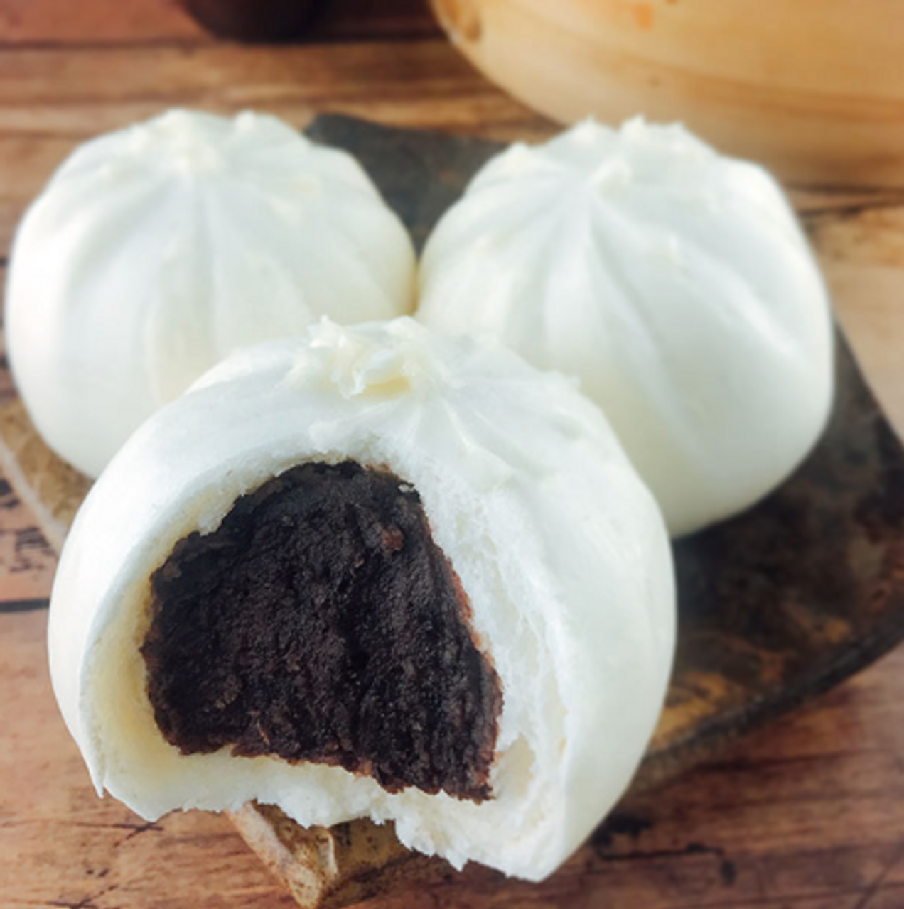 Red Bean Steamed Buns 8pcs 豆沙包 Red Bean Steamed Buns 8pcs 豆沙包