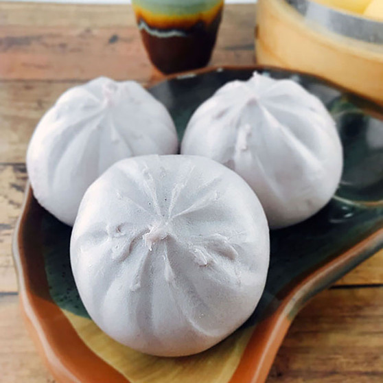 Taro Steamed Buns (6pcs) 芋頭包