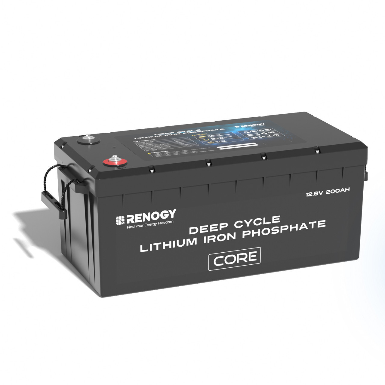 Batterie LITHIUM Fer Phosphate (LiFePO4) 12.8V 200ah Power Battery