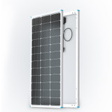 100 Watt 12 Volt Monocrystalline Solar Panel for RV Motorhome Boat Home Backup Power(Compact Design)