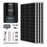 400W 12V/24V Monocrystalline Solar Premium Kit w/Rover 40A Charger Controller