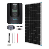 100W 12V/24V Monocrystalline Solar Premium Kit with w/Rover 20A Charger Controller